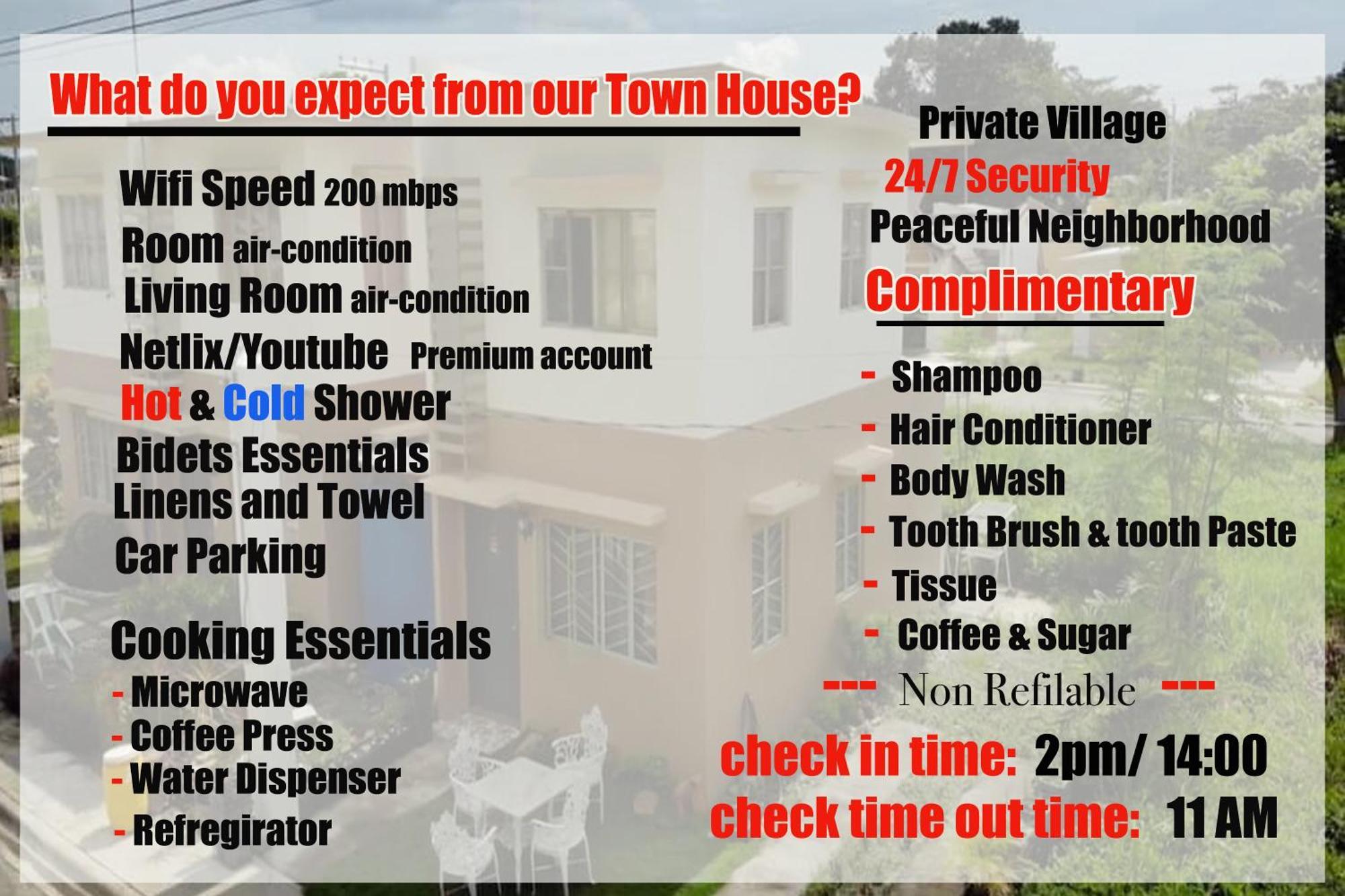 Beach Resorts Walking Distance To The Town House Davao Exterior photo